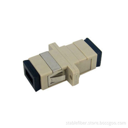 SC Fiber-optic Adapters with High Precision Alignment and 1,0000 Times Durability